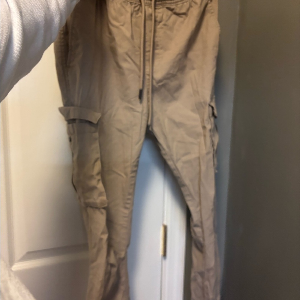 Women's Casual Tan Joggers